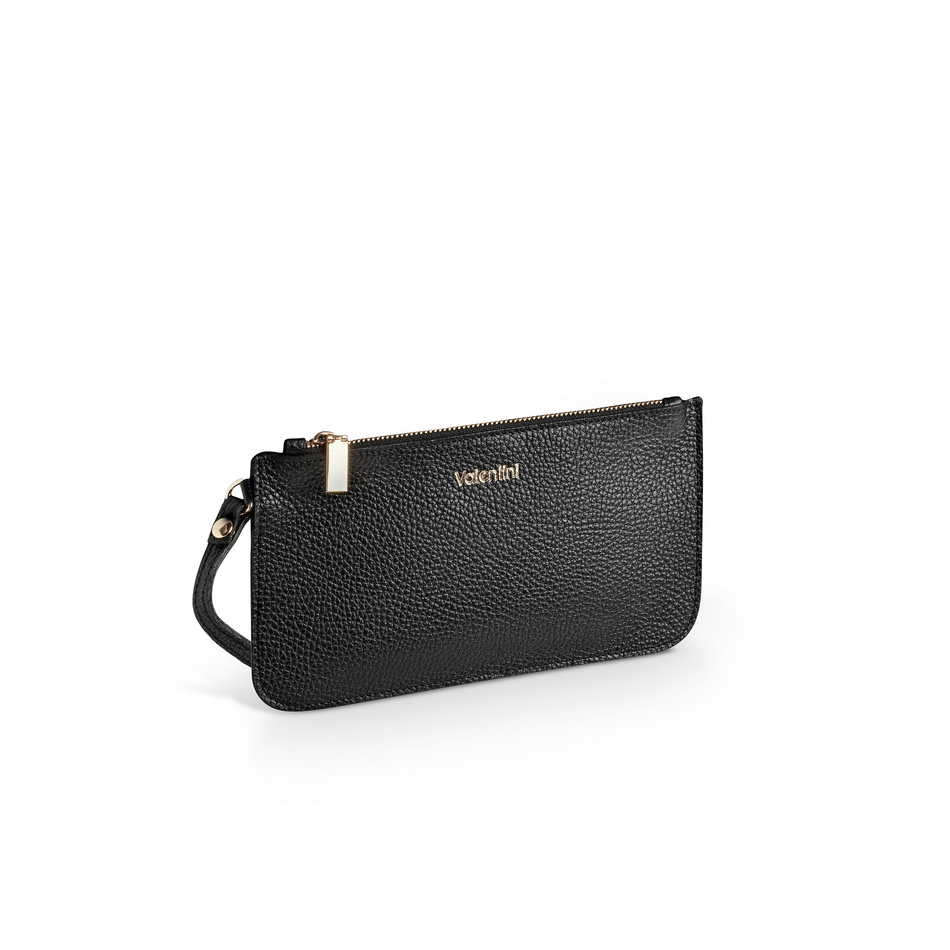 Valentini Paola Leder Shopper 2553 schwarz