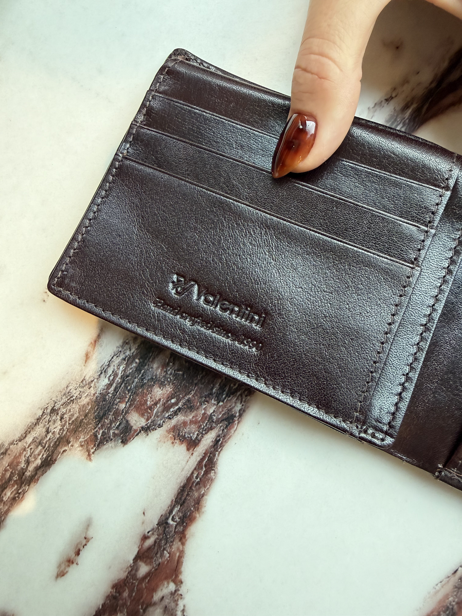 Valentini Metallic 101 Etui für grüne Karte und Dokumente