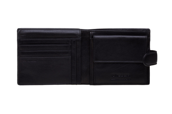 Valentini Metal Sticker Herrengeldbörse 502P schwarz