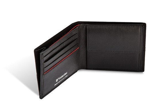 Valentini Black & Red Diamond Herrengeldbörse 274 schwarz