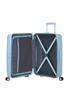 Walizka American Tourister Soundbox 67cm powiększana niebieska jasna