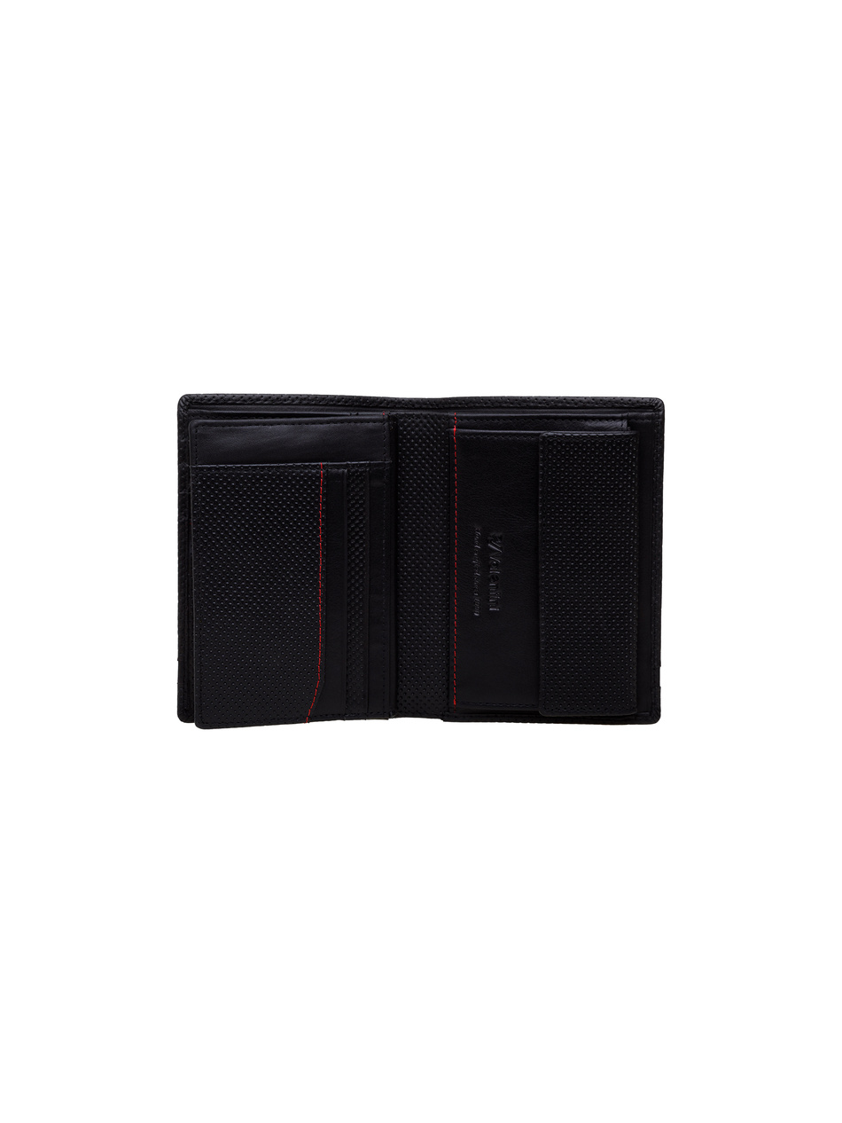 Valentini Perforierte Herrengeldbörse 467 schwarz
