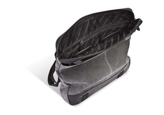 Valentini Canvas 510 Umhängetasche schwarz