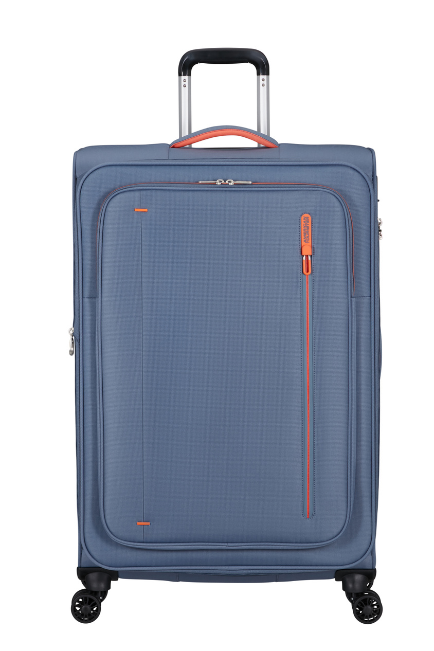 Walizka American Tourister Cloudrider 78cm powiększana niebieska