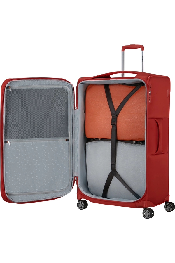 Walizka Samsonite Re-Lite 78cm powiększana czerwona