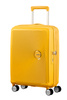 American Tourister Soundbox 55cm erweiterbarer Handgepäckkoffer gelb