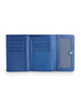 Valentini Damengeldbörse Metallic P62 blau