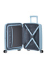Walizka kabinowa American Tourister Soundbox 55cm powiększana niebieska jasna