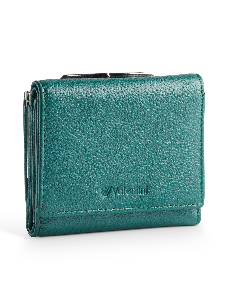 Valentini Damengeldbörse Metallic 446 grün
