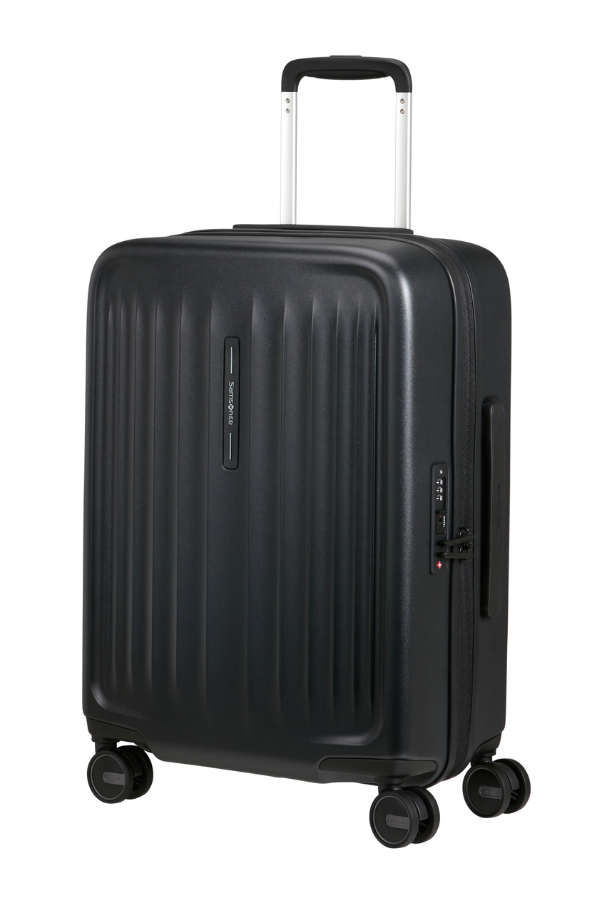 Samsonite Fyrm 55 cm vergrößerter Graphit-Kabinenkoffer