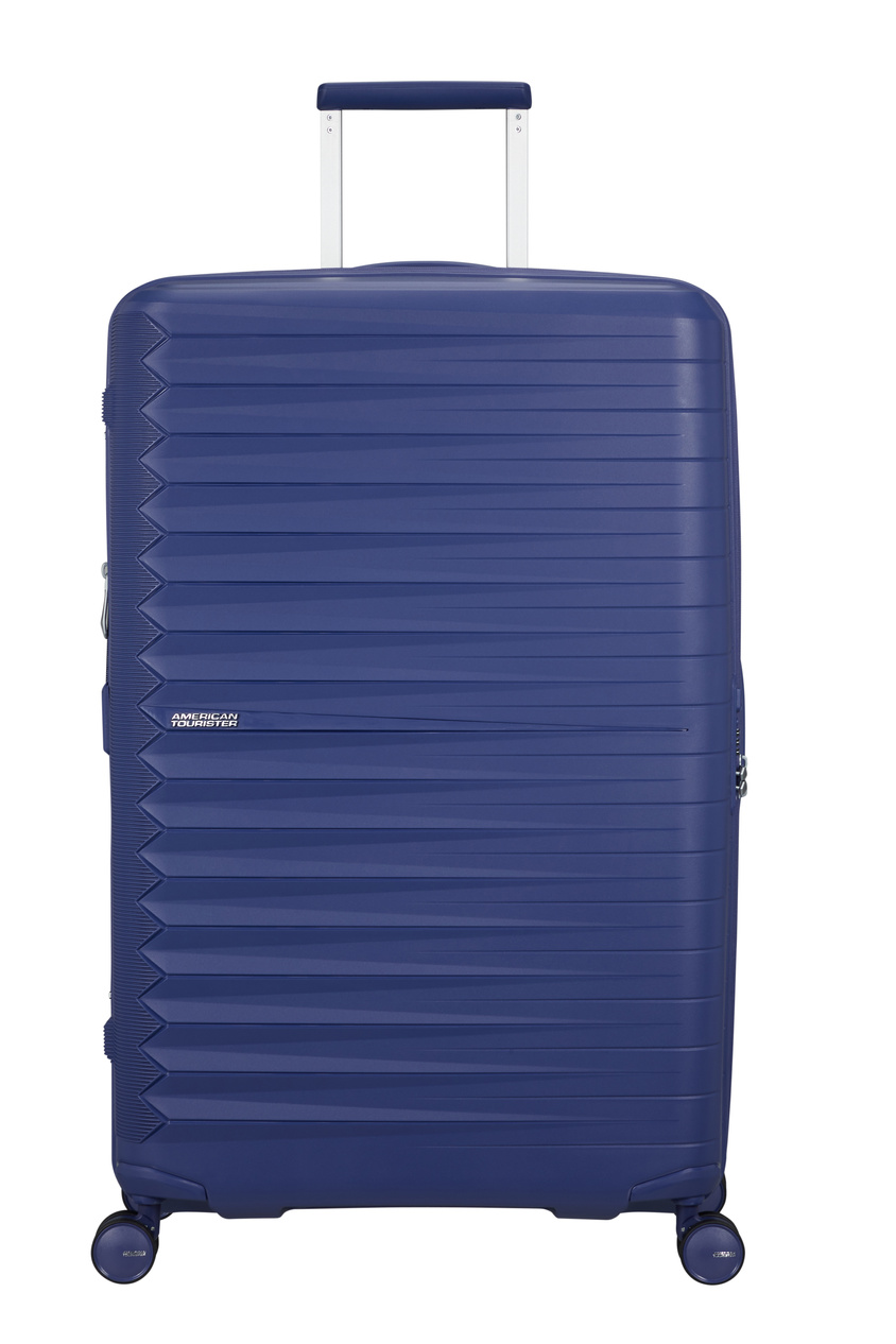 American Tourister Fastforward Koffer 78cm ausziehbar blau