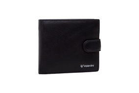 Valentini Metal Sticker Herrengeldbörse 502P schwarz