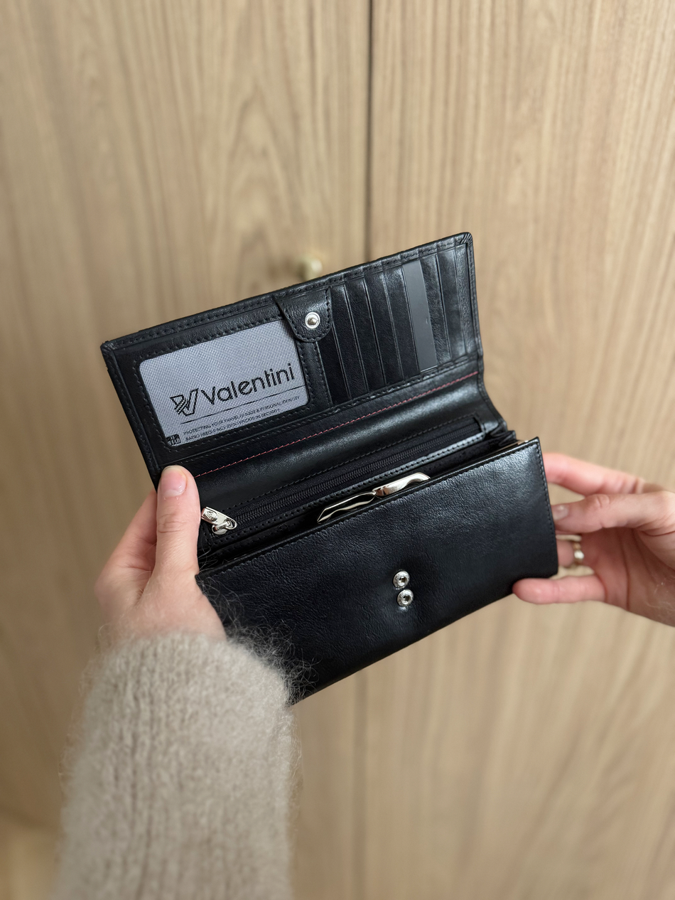 Valentini Damengeldbörse Mild 273 schwarz