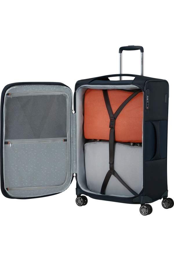 Walizka Samsonite Re-Lite 67cm powiększana granatowa