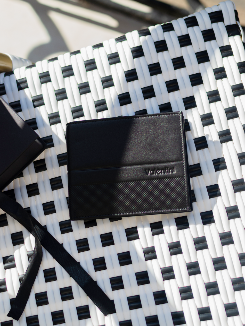 Valentini Herrengeldbörse Eibe 901 schwarz