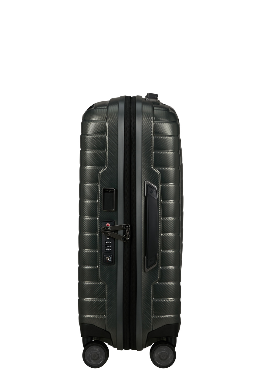 Samsonite Proxis 55cm Handgepäckkoffer, erweiterbar silber