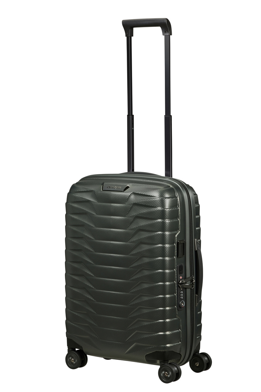 Samsonite Proxis Handgepäckkoffer 55cm erweiterbar grün
