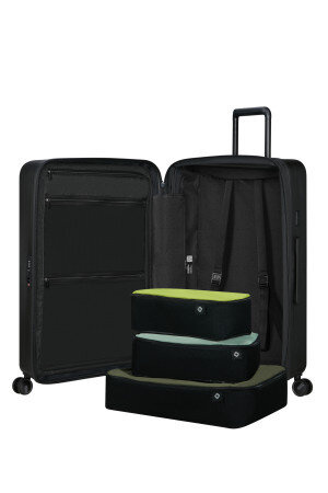 Samsonite Restackd Koffer 75cm, vergrößerbar, schwarz