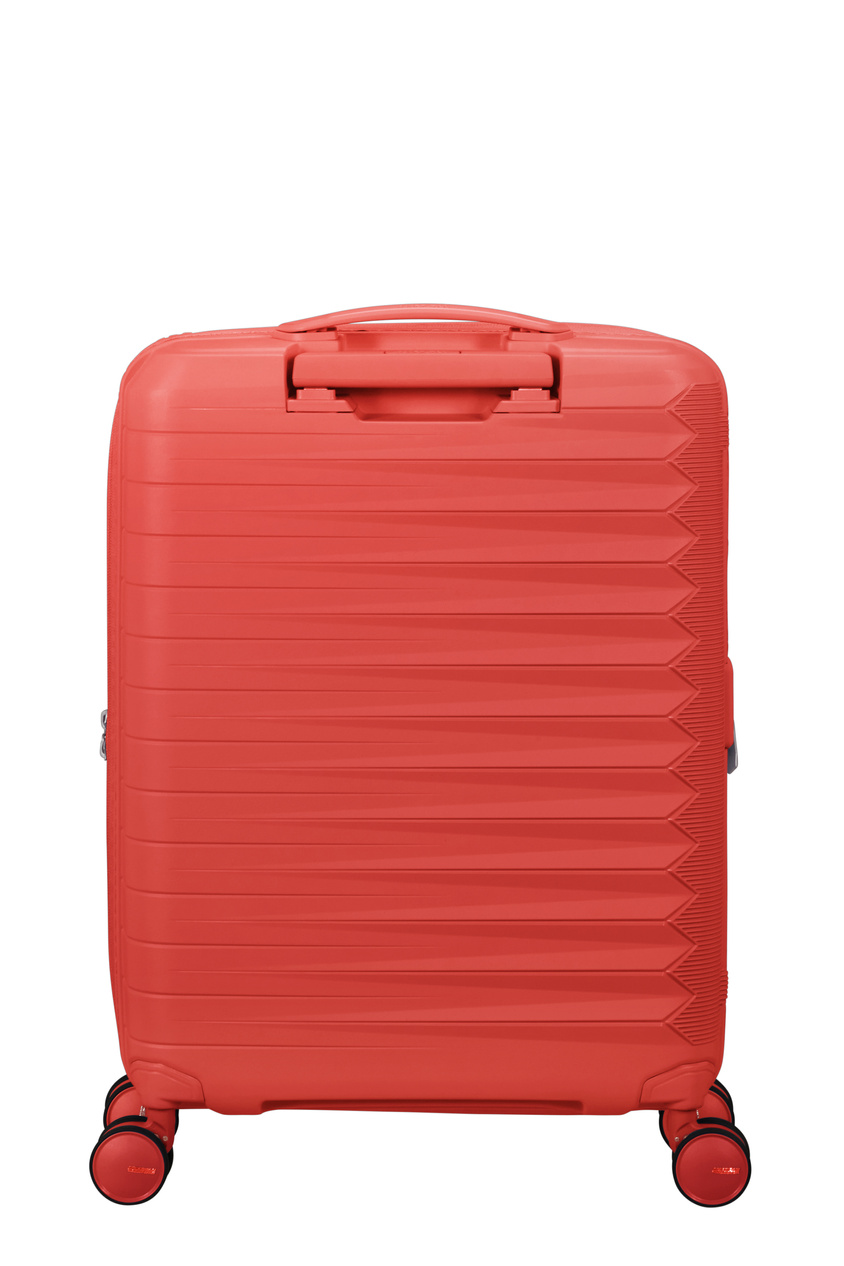 Walizka kabinowa American Tourister Fastforward 55cm powiększana różowa