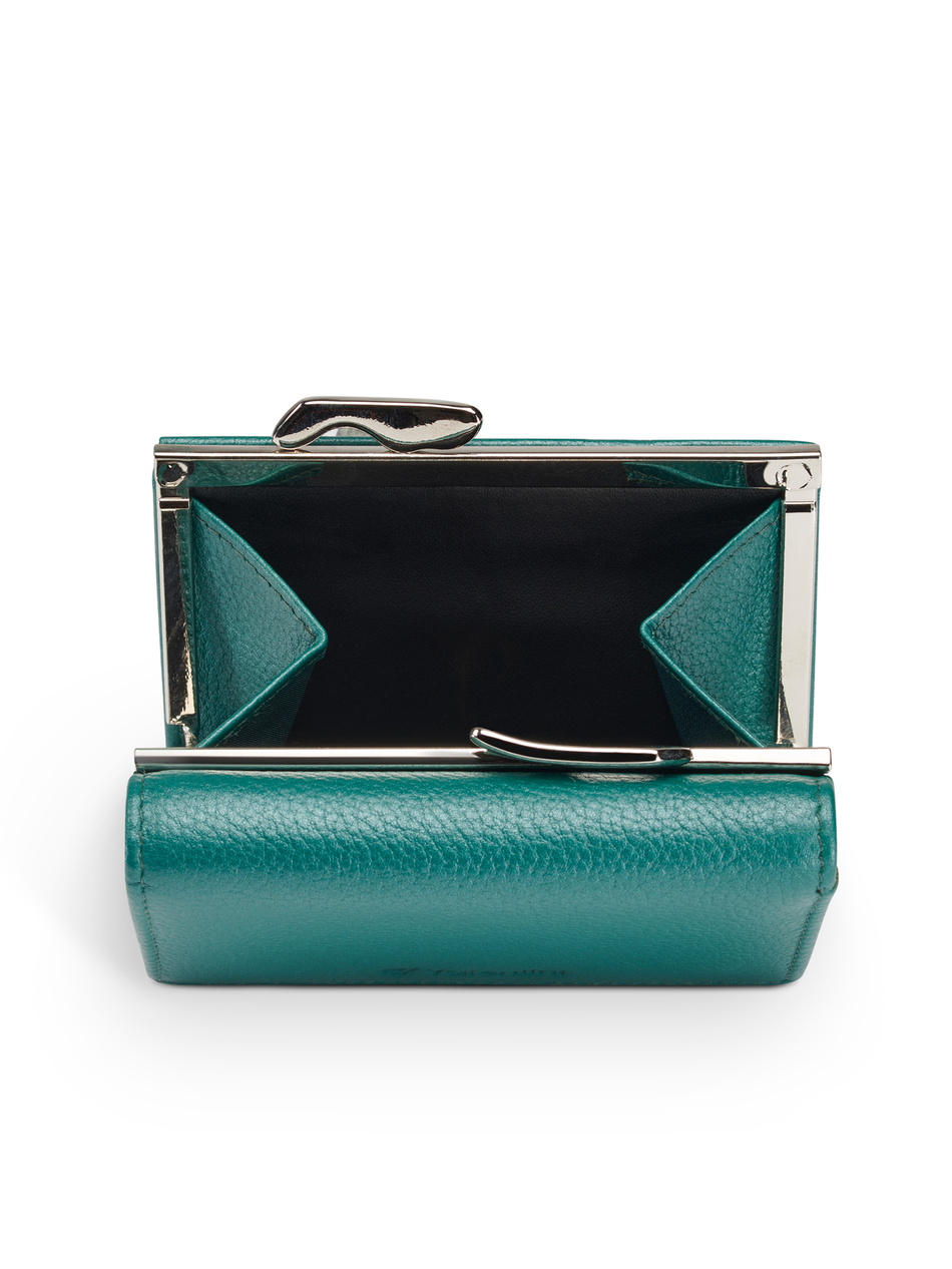 Valentini Damengeldbörse Metallic 446 grün