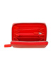 Valentini Damengeldbörse Metallic 410 rot