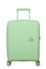 American Tourister Soundbox Kabinenkoffer 55cm, vergrößerbar, hellgrün