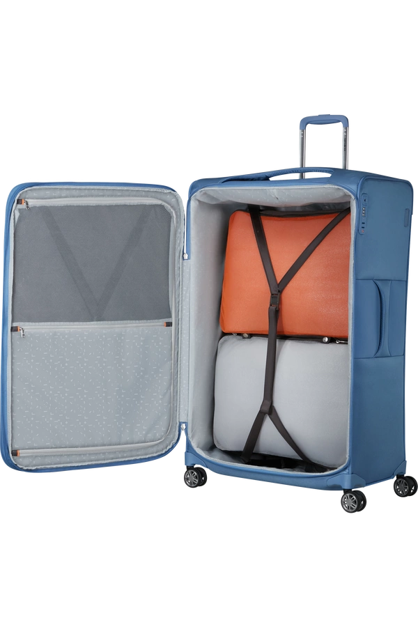 Samsonite Re-Lite Koffer 83cm Erweiterbar Blau