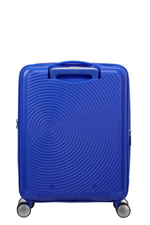 Walizka kabinowa American Tourister Soundbox 55cm powiększana niebieska