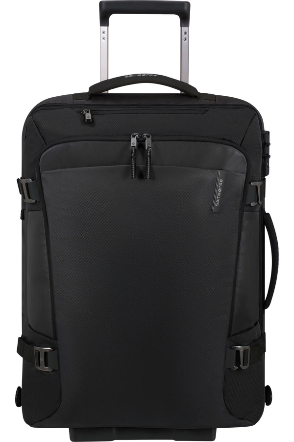 Samsonite Armox 55 cm schwarze Rolltasche/Rucksack