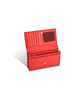 Damski portfel Valentini Black & Red Diamond 550 czerwony