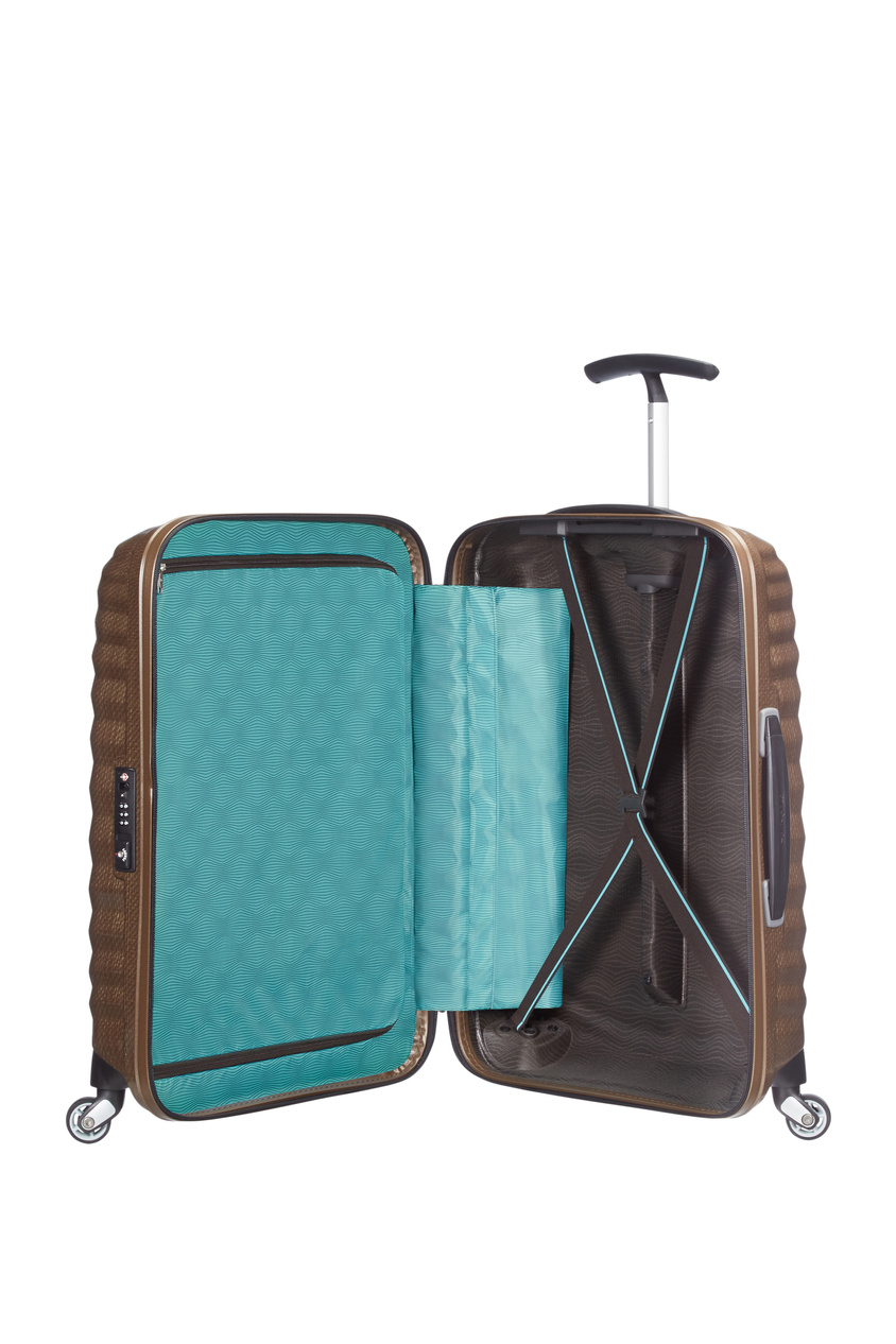 Samsonite Handgepäckkoffer Lite-Shock 55cm grau