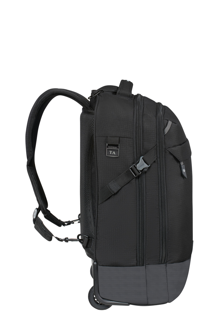 Samsonite Roadseeker Schwarzer Rollrucksack