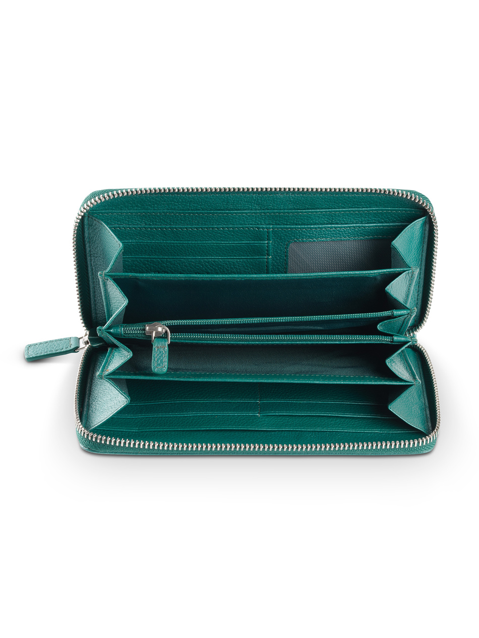 Valentini Damengeldbörse Metallic 820 grün