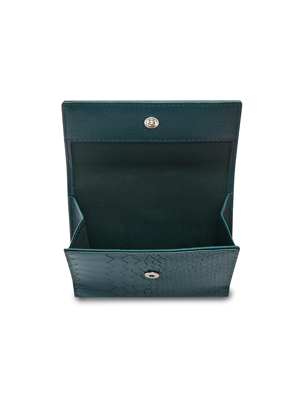 Valentini Metallic 101 Etui für grüne Karte und Dokumente