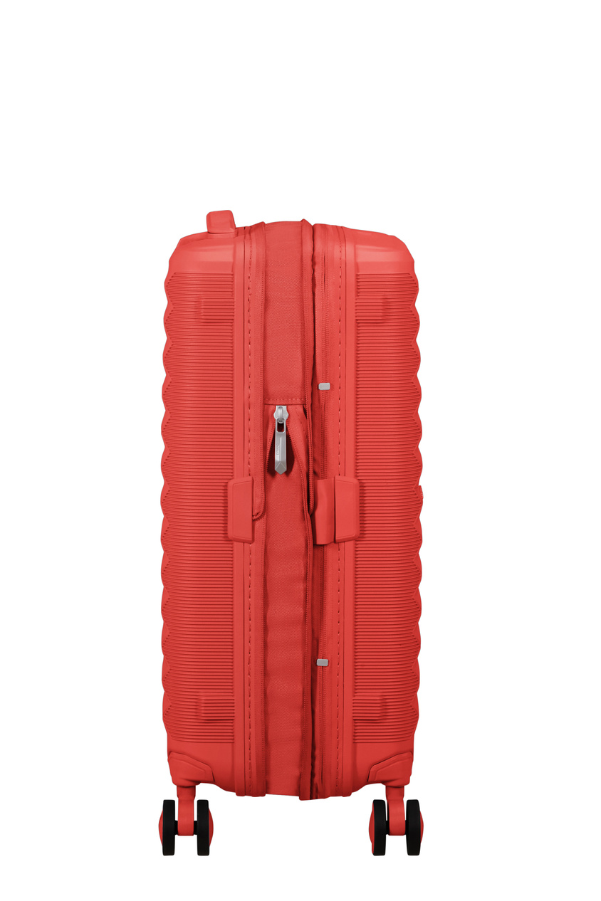 Walizka kabinowa American Tourister Fastforward 55cm powiększana różowa
