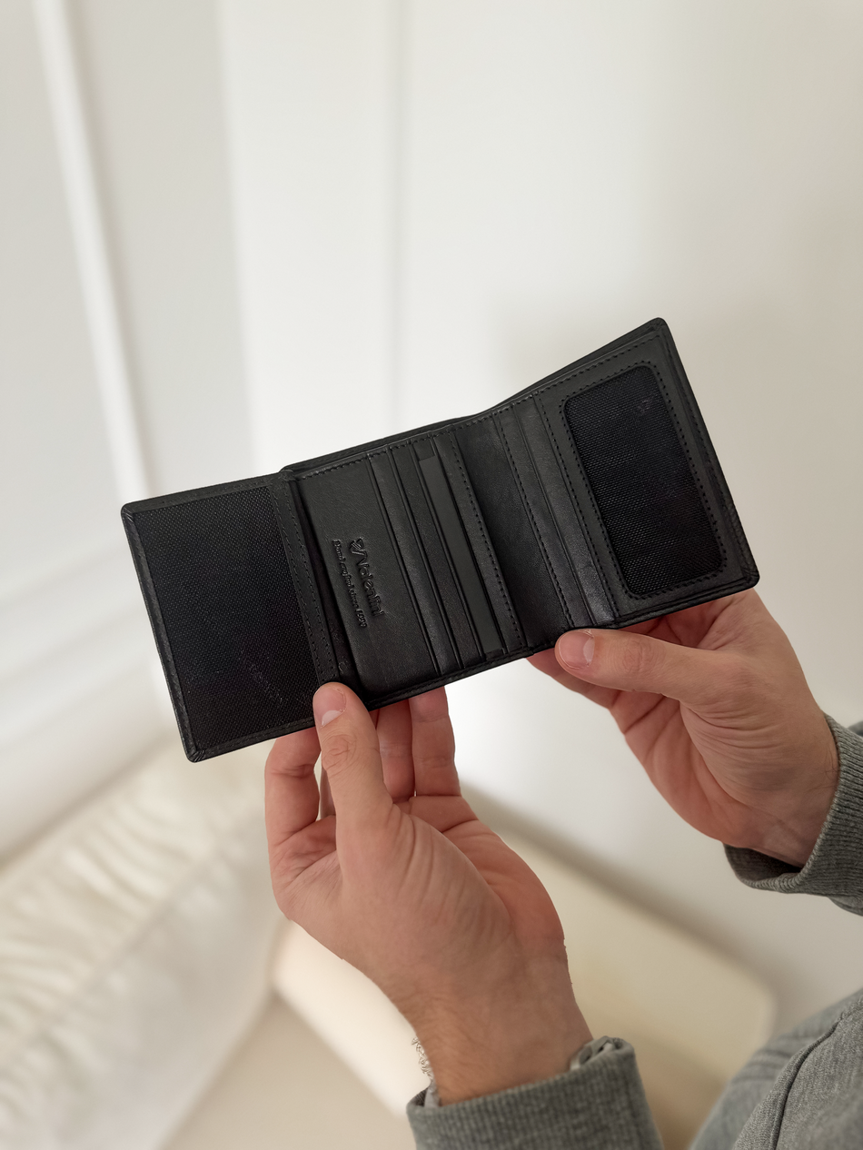 Valentini Herrengeldbörse Eibe 901 schwarz