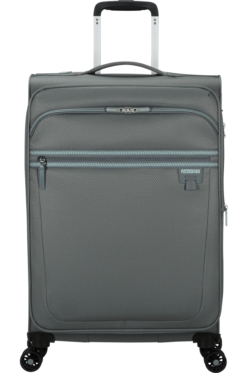 Walizka American Tourister Aerospin 69 cm powiększana szara
