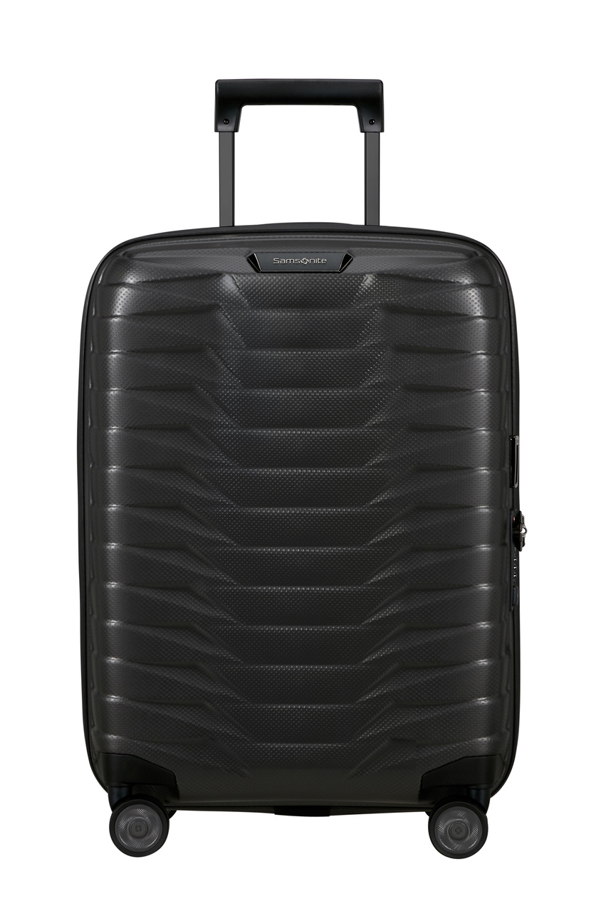 Samsonite Proxis 55cm Handgepäckkoffer, erweiterbar silber
