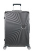 American Tourister Soundbox Alu Koffer 77cm Silber