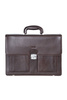 Valentini Ambassador 606 Aktentasche aus braunem Leder