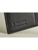 Valentini Prisma 781 schwarzes Herren Portemonnaie aus Leder