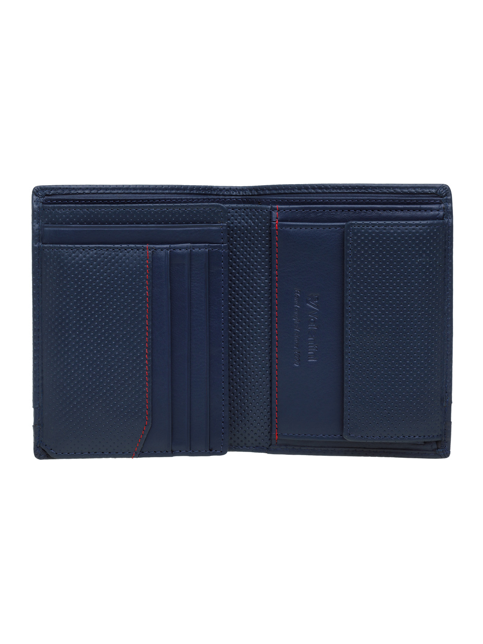 Portfel męski Valentini Perforated 266 granatowy