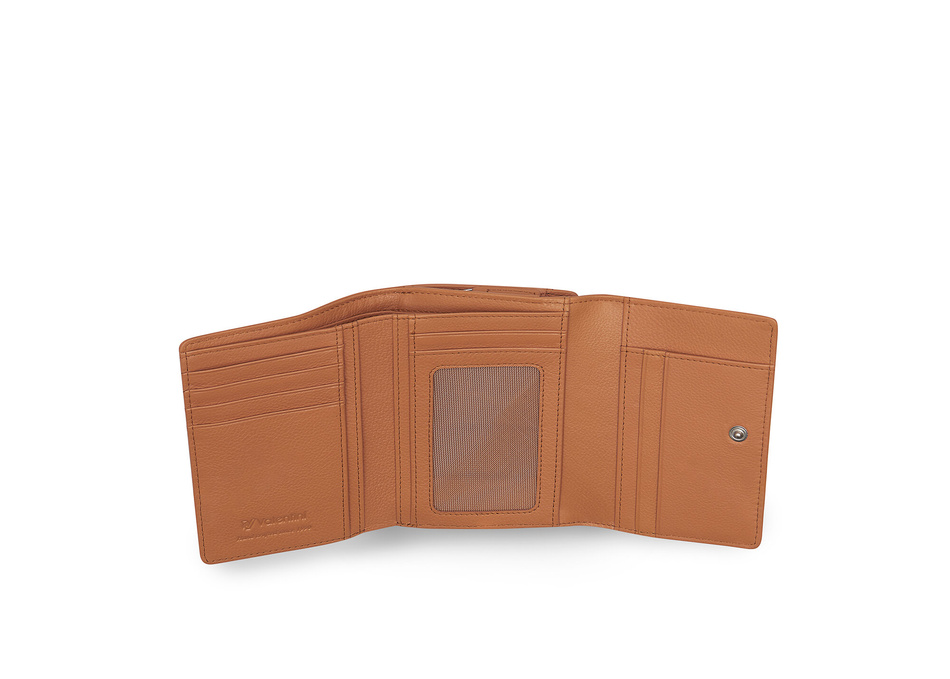 Valentini Damengeldbörse Metallic P62 blau