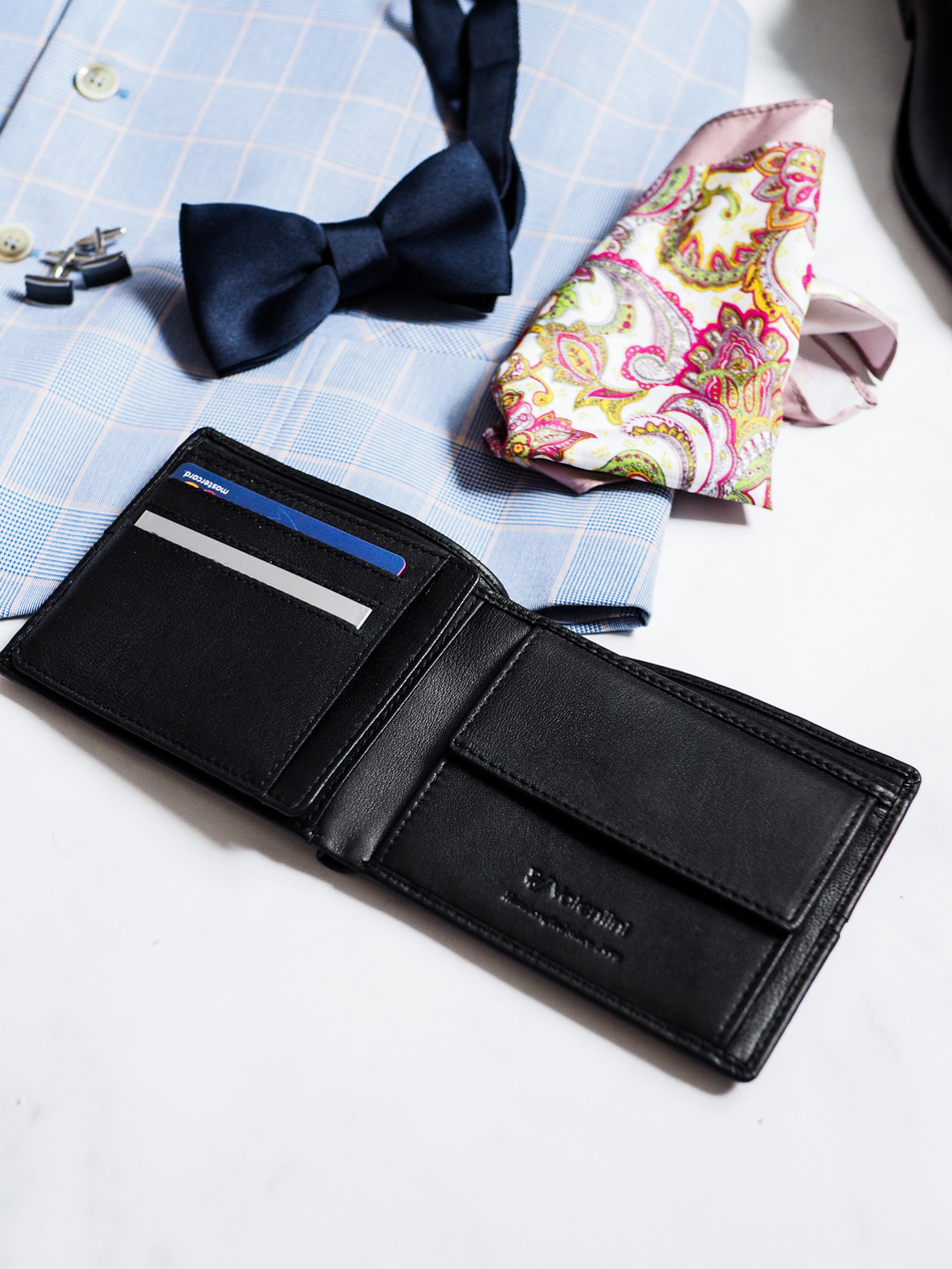 Valentini Milford 137 Herrengeldbörse schwarz