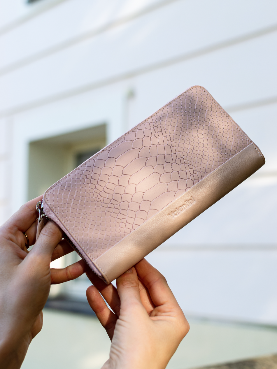 Valentini Metallic 101 Etui für grüne Karte und Dokumente