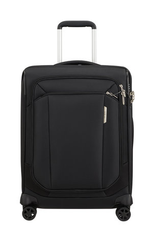Samsonite Respark 55 cm Kabinen-Koffer schwarz erweiterbar