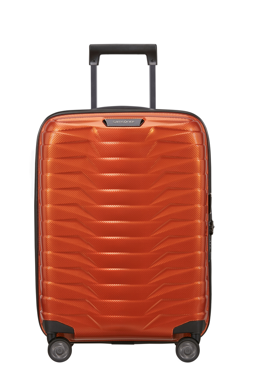 Samsonite Proxis 55cm Handgepäckkoffer, erweiterbar silber