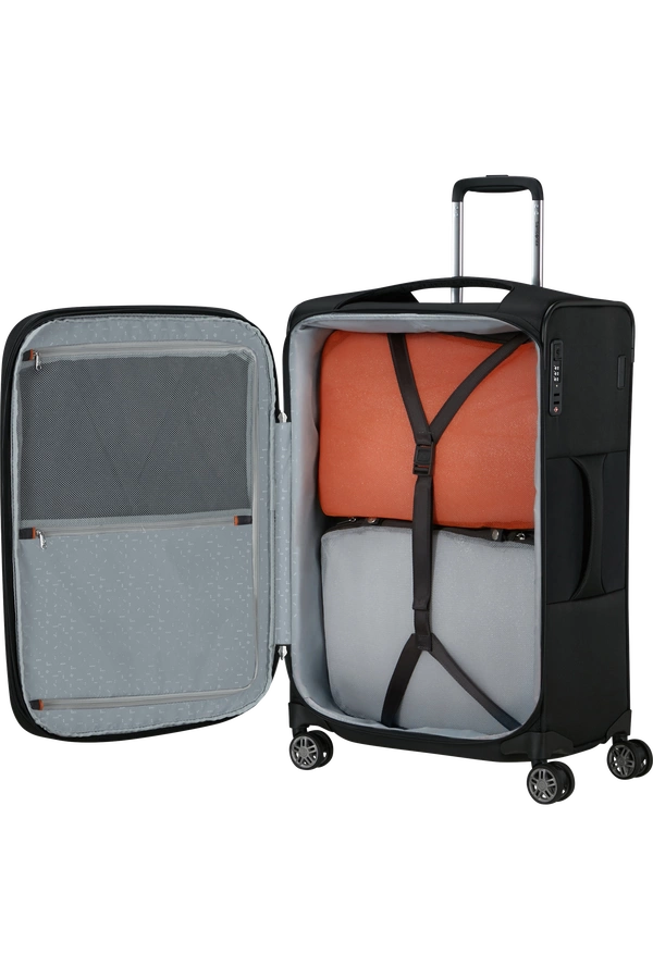 Samsonite Re-Lite Koffer 67cm Erweiterbar Schwarz