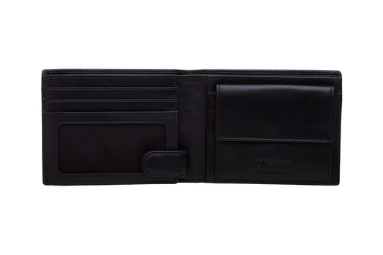 Valentini Metal Sticker P20 Herrengeldbörse schwarz