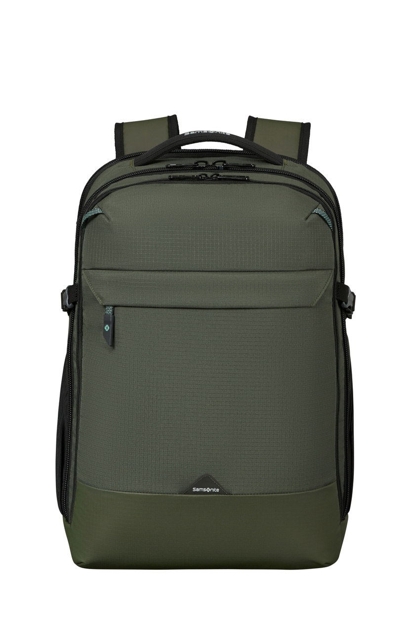 Samsonite Roadseeker L Laptop-Rucksack, erweiterbar, Grün